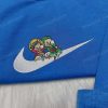 Luffy Zoro Nike Embroidered Sweatshirt, One Piece Embroidered Hoodie, Hot Topic Anime Shirt
