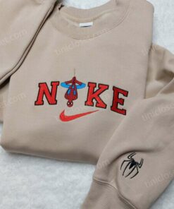 Spider Man Embroidered Shirt, Custom Marvel Hoodie & Sweatshirt