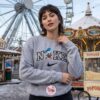 Baby Donald Duck Embroidered Sweatshirt, Disney Embroidered Hoodie, Cartoon Embroidered T-shirt