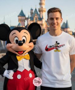 Mickey Mouse Just Do It Embroidered Hoodie, Custom Disney Sweatshirt, Mickey Embroidered Tee