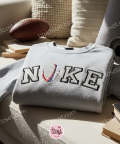 Rugby Embroidered Shirt, NFL Sports Embroidered Hoodie, Best Gift Idea 2 Rugby Embroidered Shirt, NFL Sports Embroidered Hoodie, Best Gift Idea
