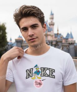 Donald Duck Disney Embroidered Shirt, Custom Cartoon Hoodie & Sweatshirt, Galentine Gift Ideas (3)