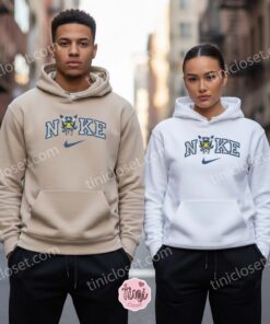 Pikachu Varsity Style Embroidered T Shirt, Sporty Anime Crewneck, Just Because Gift For Him and Her (1)