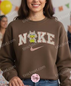 Pikachu Lycanroc Embroidered Sweatshirt, Pokemon Midnight Form Hoodie, Custom Anime Crewneck, Cute Pokemon Gift 3 Pikachu Lycanroc Embroidered Sweatshirt, Pokemon Midnight Form Hoodie, Custom Anime Crewneck, Cute Pokemon Gift (3)