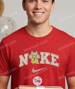 Pikachu Lycanroc Embroidered Sweatshirt, Pokemon Midnight Form Hoodie, Custom Anime Crewneck, Cute Pokemon Gift (4)