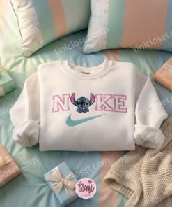 Classic Stitch Original Embroidered Hoodie, Custom Experiment 626 Sweatshirt, Ohana Means Family Crewneck, Gift for Him Her