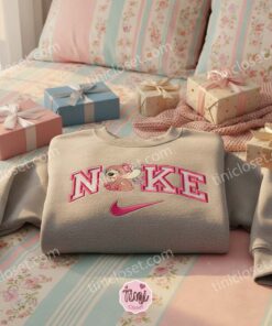 Angel Experiment 624 Embroidered Sweatshirt, Minimalist Disney Couple Hoodie, Cute Ohana Means Family Crewneck, Gift for Disney Lovers (2)