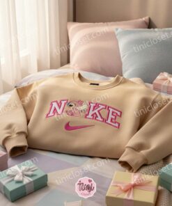 Angel Experiment 624 Embroidered Sweatshirt, Minimalist Disney Couple Hoodie, Cute Ohana Means Family Crewneck, Gift for Disney Lovers (3)