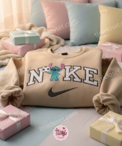 Stitch Soccer Ball Embroidered Hoodie, Custom Sports Experiment 626 Shirt, Ohana Family Athlete Crewneck, Disney Gift for Him Her