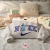 Stitch Latte Love Embroidered Hoodie, Custom Coffee Lover Experiment 626 Shirt, Ohana Family Crewneck, Disney Gift for Him Her