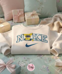 Stitch Cosplay Pikachu Embroidered Hoodie, Custom Pokemon Experiment 626 Sweatshirt, Ohana Means Family Crewneck, Disney Gift for Him Her (2)