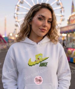 Funny Basketball Sponge Embroidered Sweatshirt, Cool Cartoon Embroidered T shirt, Bestie Matching Shirts (3)