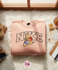 Winnie the Pooh Embroidered Sweatshirt, Disney Cartoon Embroidered Shirt, Best Gift Ideas 1 Winnie the Pooh Embroidered Sweatshirt, Disney Cartoon Embroidered Shirt, Best Gift Ideas (2)