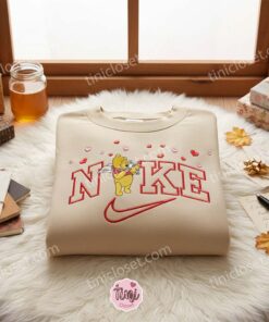 Winnie The Pooh Cupid Embroidered Shirt, Disney Embroidered Sweatshirt, Cartoon Embroidered Hoodie 1 Winnie The Pooh Cupid Embroidered Shirt, Disney Embroidered Sweatshirt, Cartoon Embroidered Hoodie (2)