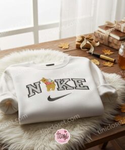 Flowers Winnie The Pooh Embroidered Sweater, Disney Embroidered Crewneck, Best Gift Ideas 2 Flower Winnie The Pooh Embroidered Sweater, Disney Embroidered Crewneck, Best Gift Ideas (3)