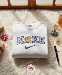Winnie The Pooh and Tigger Embroidered Sweater, Disney Embroidered Crewneck, Cartoon Embroidered Tee 2 Winnie The Pooh and Tigger Embroidered Sweater, Disney Embroidered Crewneck, Cartoon Embroidered Tee (3)