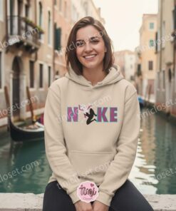 Spider-Gwen Embroidered Hoodie, Custom Ghost Spider Aesthetic Sweatshirt, Into the Spider-Verse Inspired Embroidery, Unisex Streetwear Crewneck