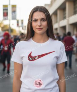 Custom Spider Man Embroidered Hoodie, Vintage Superhero Crewneck Sweatshirt, Minimalist Superhero Cotton Tee (1)