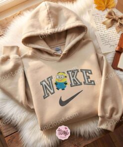 Dave Minion Embroidered T-shirt, Minions Characters Movie Embroidered Sweatshirt, Sending A Hug Gift 1 Dave Minion Embroidered T shirt, Minions Characters Movie Embroidered Sweatshirt, Sending A Hug Gift (1)