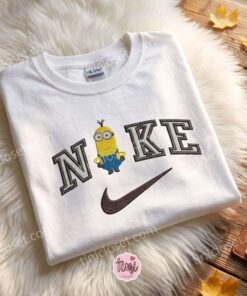 Kevin Minion Embroidered Hoodie, Minions Movie Embroidered Sweatshirt, Sending A Hug Gift (1)
