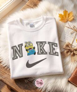 Dave Minion Embroidered Hoodie, Minions Movie Embroidered Sweatshirt, Sending A Hug Gift 1 Dave Minion Embroidered Hoodie, Minions Movie Embroidered Sweatshirt, Sending A Hug Gift (1)