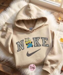 Dave Minion Embroidered Hoodie, Minions Movie Embroidered Sweatshirt, Sending A Hug Gift 2 Dave Minion Embroidered Hoodie, Minions Movie Embroidered Sweatshirt, Sending A Hug Gift (2)