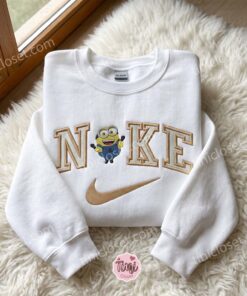 Bob Minion Embroidered Hoodie, Minions Movie Embroidered Sweatshirt, Sending A Hug Gift 3 Bob Minion Embroidered Hoodie, Minions Movie Embroidered Sweatshirt, Sending A Hug Gift (3)