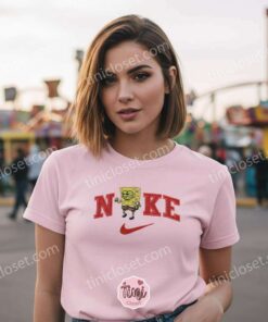 Funny SpongeBob Embroidered Sweatshirt, SpongeBob SquarePants Cartoon T shirt, Boyfriend Hoodie Gift (2)