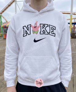 Funny Patrick Star Embroidered Sweatshirt, SpongeBob SquarePants Cartoon Character Embroidered Hoodie, Just Because Gift For Her 2 Funny Patrick Star Embroidered Sweatshirt, SpongeBob SquarePants Cartoon Character Embroidered Hoodie, Just Because Gift For Her (3)