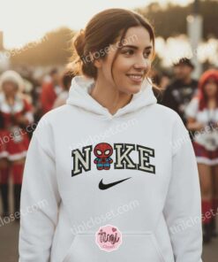 Chibi Spider-Man Embroidered Sweatshirt, Hoodie & Tee 3 Chibi Spider Man Embroidered Sweatshirt, Hoodie & Tee (4)