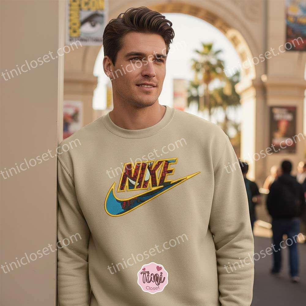 Spider-Man Marvel Universe Embroidered Sweatshirt Hoodie T-shirt Spider-Man Marvel Universe Embroidered Sweatshirt Hoodie T-shirt