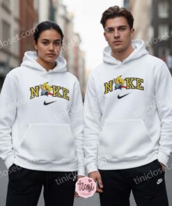 Pikachu God of Thunder Embroidered Shirt, Thor Cosplay Pokemon Hoodie, Funny Superhero Anime Sweatshirt (3)