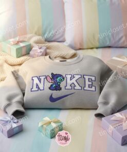 Sitting Stitch Embroidered Sweatshirt, Classic Experiment 626 Hoodie, Ohana Means Family Disney Crewneck, Gift for Him Her 1 Sitting Stitch Embroidered Sweatshirt, Classic Experiment 626 Hoodie, Ohana Means Family Disney Crewneck, Gift for Him Her (2)