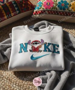 Stitch Cosplay Miguel Coco Embroidered Hoodie, Musical Spirit Experiment 626 Sweatshirt, Disney Dia de los Muertos Apparel, Gift for Him Her (1)