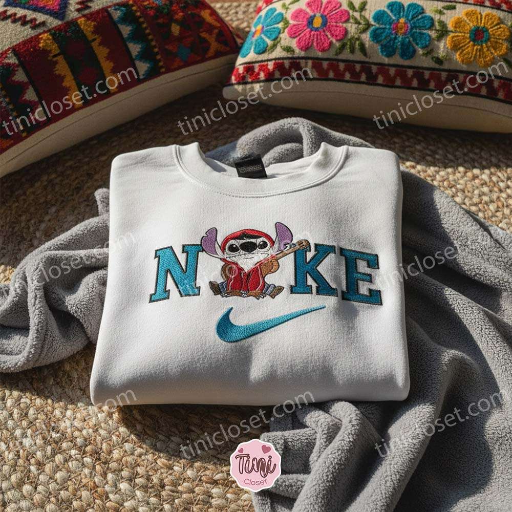 Stitch Cosplay Miguel Coco Embroidered Hoodie, Musical Spirit Experiment 626 Sweatshirt, Disney Dia de los Muertos Apparel, Gift for Him Her Stitch Cosplay Miguel Coco Embroidered Hoodie, Musical Spirit Experiment 626 Sweatshirt, Disney Dia de los Muertos Apparel, Gift for Him Her