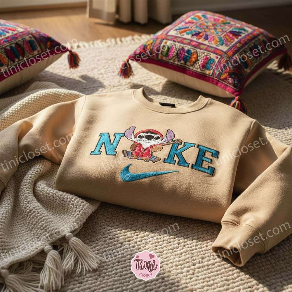 Stitch Cosplay Miguel Coco Embroidered Hoodie, Musical Spirit Experiment 626 Sweatshirt, Disney Dia de los Muertos Apparel, Gift for Him Her Stitch Cosplay Miguel Coco Embroidered Hoodie, Musical Spirit Experiment 626 Sweatshirt, Disney Dia de los Muertos Apparel, Gift for Him Her