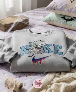 Stitch Mummy Drip Swoosh Halloween Cosplay Hoodie, Hypebeast Experiment 626 Sweatshirt, Spooky Streetwear Mummy Apparel, Gift for Him Her