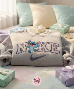 Sweet Stitch Ice Cream Cone Embroidered Hoodie, Custom Summer Experiment 626 Sweatshirt, Ohana Means Family Crewneck, Gift for Him Her 2 Sweet Stitch Ice Cream Cone Embroidered Hoodie, Custom Summer Experiment 626 Sweatshirt, Ohana Means Family Crewneck, Gift for Him Her (3)