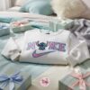 Stitch Blue Sport Style Embroidered Sweatshirt, Boyfriend Hoodie Gift And Crewneck, Birthday Gift For Him Her