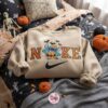 Stitch-o-Lantern Halloween Embroidered Sweatshirt, Custom Stitch in Pumpkin Suit Hoodie, Experiment 626 Spooky Costume Shirt, Gift for Him Her