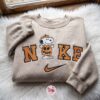 Snoopy Pumpkin Embroidered Shirt, Best Gifts for Halloween Lovers, Cozy Gifts For Girlfriend, Just Because Gift For Him