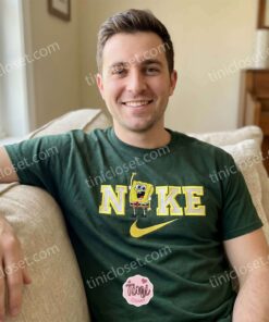 Funny SpongeBob Embroidered Sweatshirt, SpongeBob SquarePants Cartoon Character Tee, Galentine Gift Ideas (3)