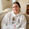 Funny SpongeBob Embroidered Sweatshirt, Cartoon Embroidered Tee, Long Distance Relationship Gift