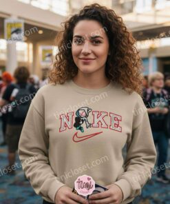 Spider Verse Gwen Stacy Embroidered Shirt, Marvel Cinematic Universe Embroidered Hoodie, Cozy Gifts For Girlfriend (3)