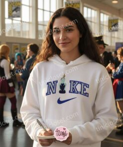 Spider Verse Gwen Stacy Embroidered Shirt, Marvel Superhero Embroidered Hoodie, Long Distance Relationship Gift (1)