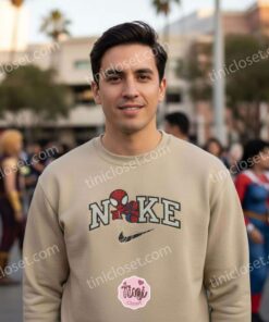 Embroidered Spider-Man Sweatshirt, Spider-Man Web Shooter Embroidered T-Shirt, Superhero Hoodie 1 Embroidered Spider Man Sweatshirt, Spider Man Web Shooter Embroidered T Shirt, Superhero Hoodie (1)