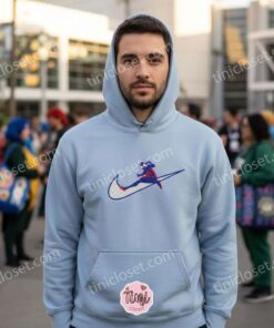 Spider Man Swoosh Embroidered Sweatshirt, Hoodie & Tee (2)