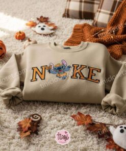 Stitch Cosplay Pumpkin Halloween Hoodie, Pumpkin King Experiment 626 Sweatshirt, Spooky Disney Inspired Apparel, Gift for Him Her (2)