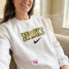 SpongeBob Nostalgic Cartoon Character Embroidered Sweatshirt, Bestie Matching Shirts, Funny Y2K Graphic Hoodie