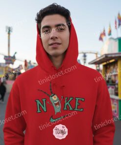 Funny Sheldon J. Plankton Embroidered Sweatshirt, SpongeBob SquarePants Cartoon Hoodie, Bestie Matching Shirts (2)
